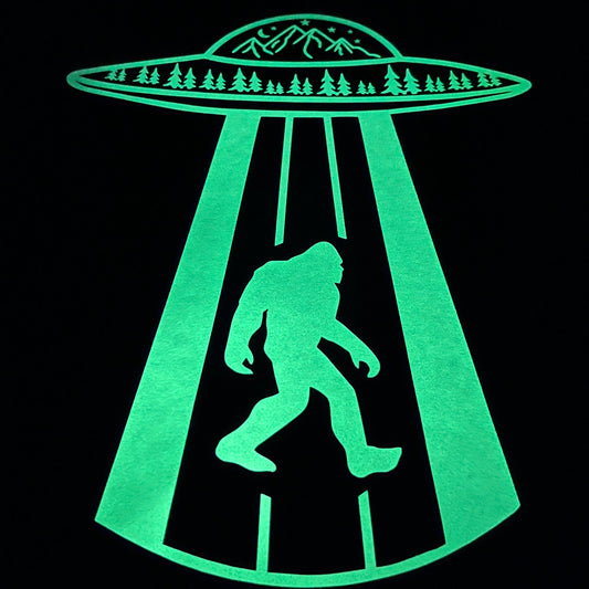 Sasquatch Alien ✨ GLOW IN THE DARK