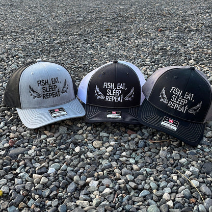 Fish, Eat, Sleep Trucker Hat