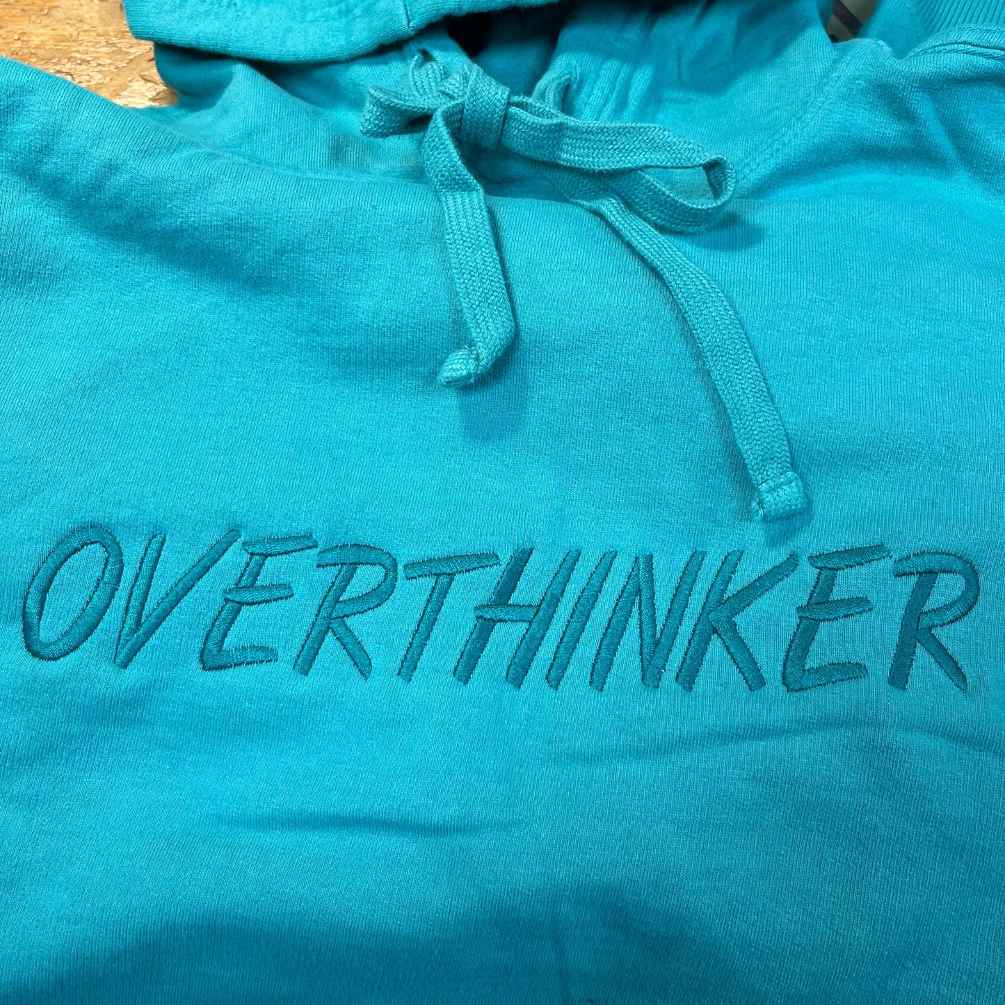 Overthinker Embroidered Hoodie