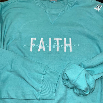Cool Mint crewneck