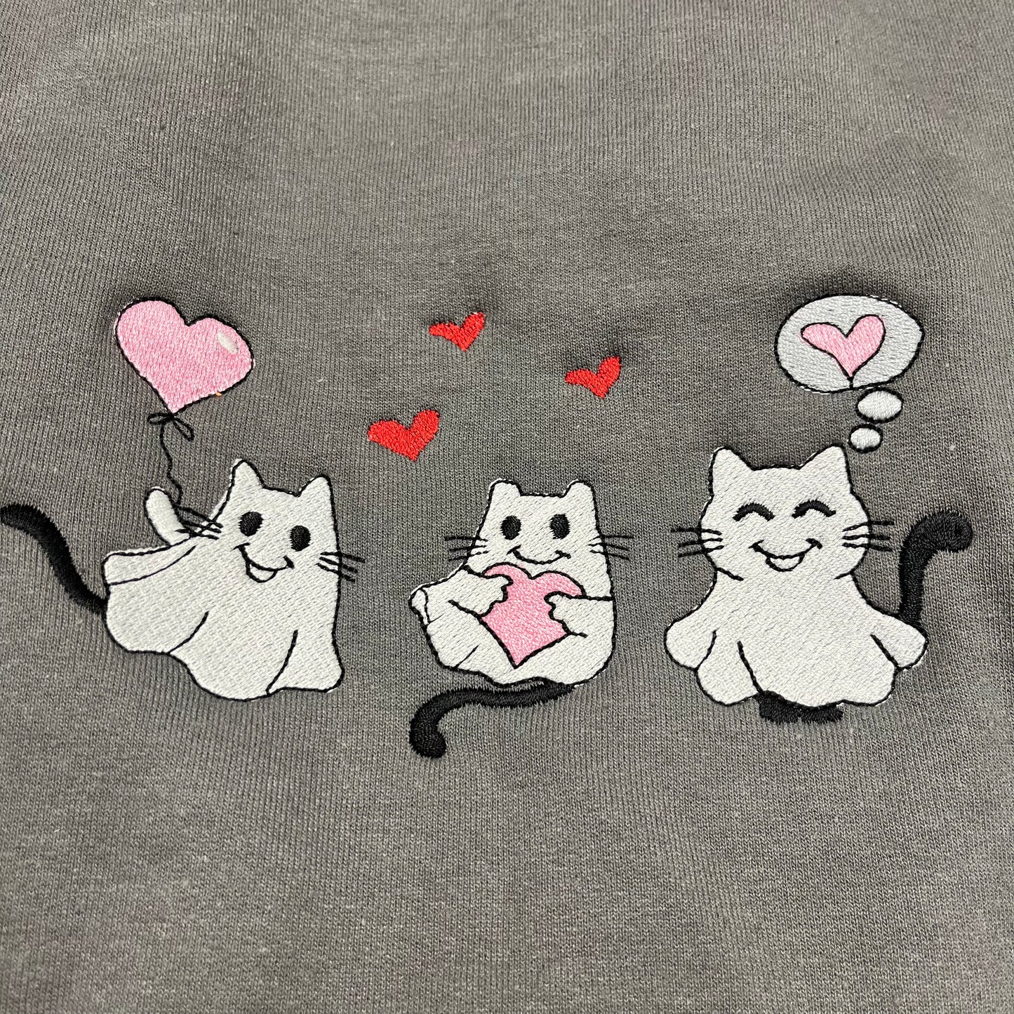 V-Day Ghost Kitties Crewneck