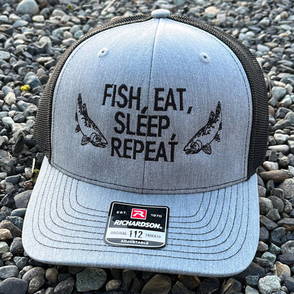 Fish, Eat, Sleep Trucker Hat