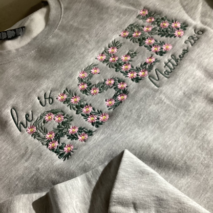 He is Risen Crewneck