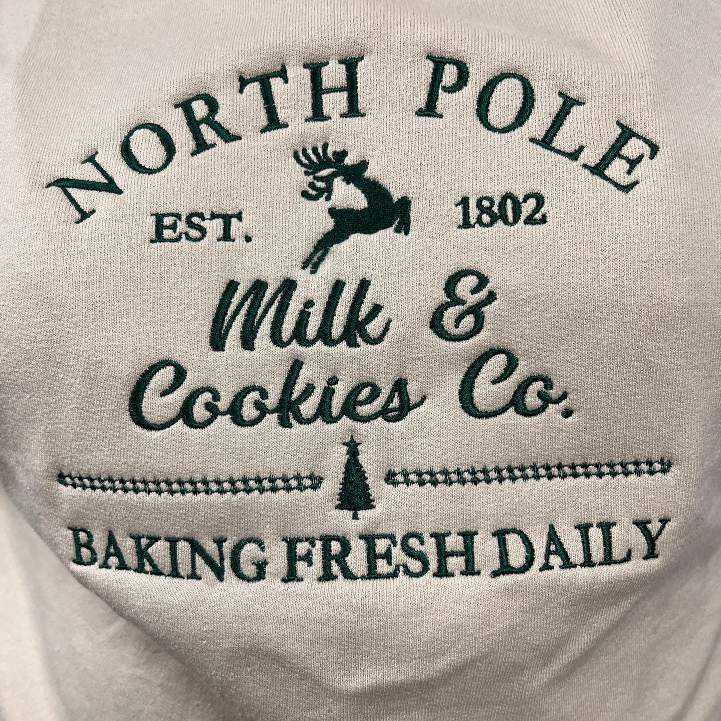 North Pole Milk & Cookies Sweatshirt