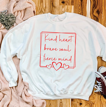 Kind Heart Crewneck Sweatshirt