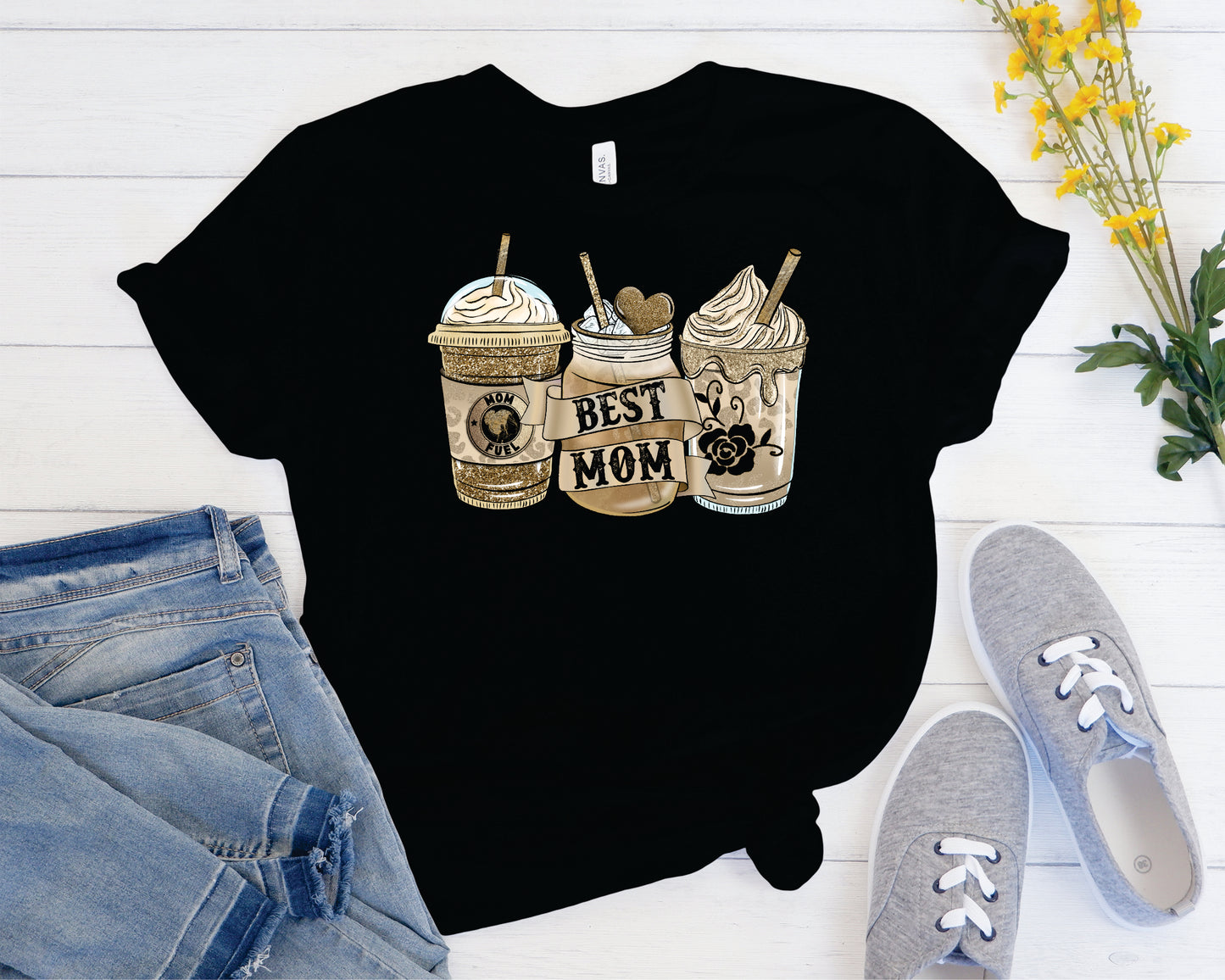 Mom Coffee Tee