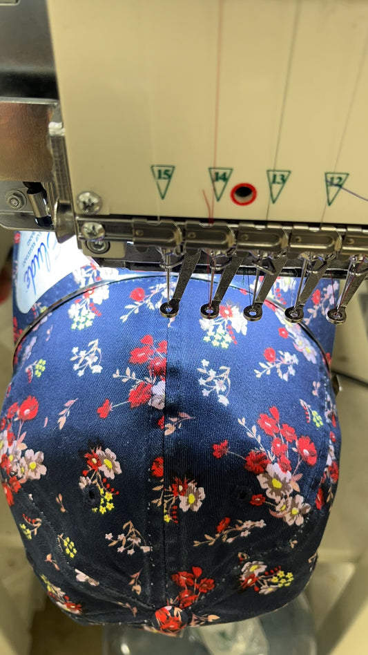 Mama Floral Hat
