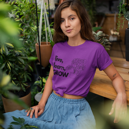 Live, Learn, GROW Tee